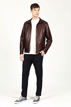 DERİCLUB SDX2 JUMBO  Gerçek Deri  Erkek Mont