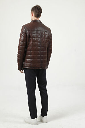 DERİCLUB E2012 JUMBO Gerçek Deri Erkek Kaban