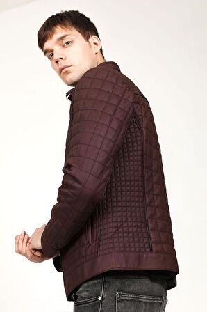 DERİCLUB E1203 GUMMY Gerçek Deri Erkek Mont