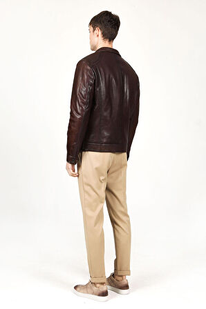 DERİCLUB SDX2025 JUMBO Gerçek Deri Erkek Mont