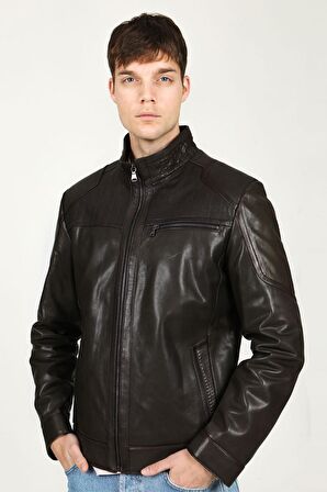 DERİCLUB SDX2024 VEJETAL Gerçek Deri  Erkek Mont