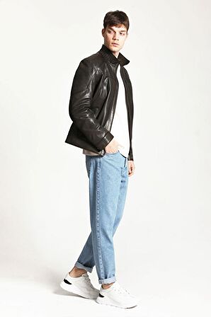 DERİCLUB SDX2024 VEJETAL Gerçek Deri  Erkek Mont