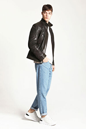 DERİCLUB SDX2024 VEJETAL Gerçek Deri  Erkek Mont