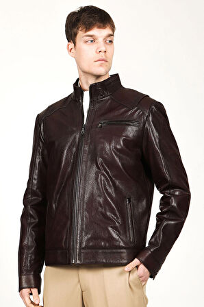 DERİCLUB SDX2021 JUMBO Gerçek Deri  Erkek Mont