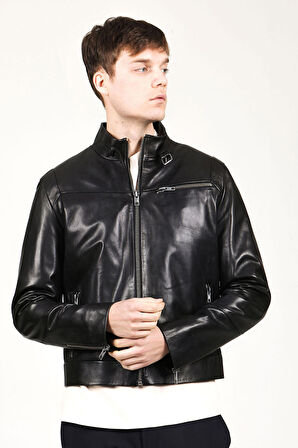 DERİCLUB SDX2026 VEJETAL Gerçek Deri  Erkek Mont