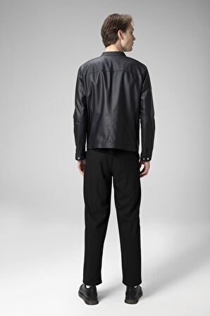 DERİCLUB RONALDO TAFTA Gerçek Deri Erkek Ceket