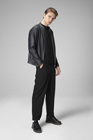 DERİCLUB RONALDO TAFTA Gerçek Deri Erkek Ceket