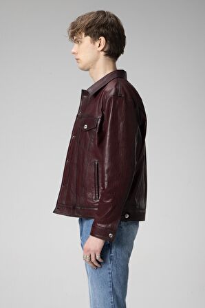 DERİCLUB WM2217 JUMBO Gerçek Deri Erkek Ceket