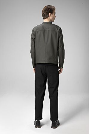 DERİCLUB RONALDO TAFTA Gerçek Deri Erkek Ceket