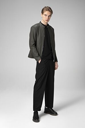 DERİCLUB RONALDO TAFTA Gerçek Deri Erkek Ceket