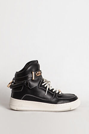 GUJA 329 Gerçek Deri Kadın Yarım Sneaker