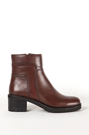 DERİCLUB 06053 Gerçek Deri Kadın Bot