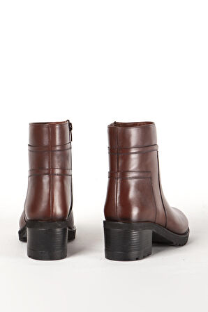 DERİCLUB 06053 Gerçek Deri Kadın Bot