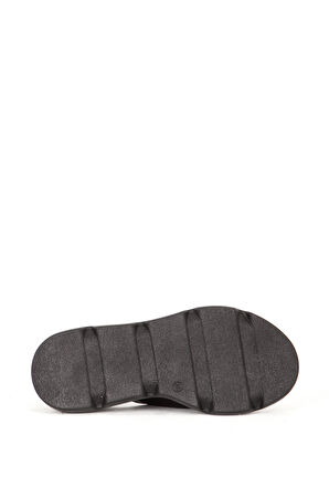 DERİCLUB 7673 Gerçek Deri Kadın Terlik