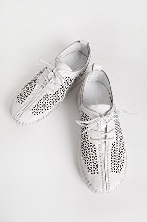 DERİCLUB BR 04034 Gerçek Deri Kadın Ayakkabı