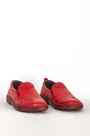 DERİCLUB BR 04035 Gerçek Deri Kadın Ayakkabı