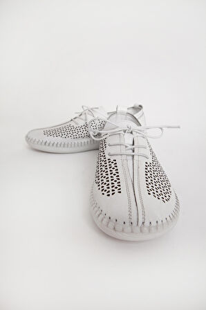 DERİCLUB BR 04034 Gerçek Deri Kadın Ayakkabı