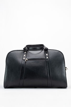 DERİCLUB 2088 Gerçek Deri Unisex El Bavulu SİYAH