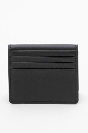 GD 762  Gerçek Deri Kartlık SİYAH