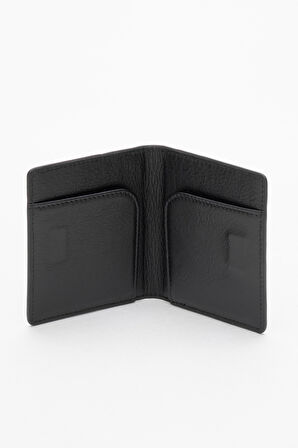 GD 762  Gerçek Deri Kartlık SİYAH