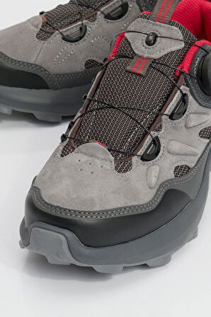 HUMTTO Kadın Sneaker Günlük Ayakkabı Gerçek Deri MC 20369 GRİ