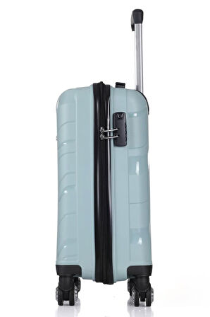 ÇÇS 5223 Polipropilen Büyük Boy Seyahat Valizi MAVİ