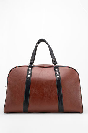 DERİCLUB 2088 Gerçek Deri Unisex El Bavulu TABA