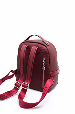 SİLVER POLO 1061 Kadın Sırt Çantası PT BORDO/BORDO