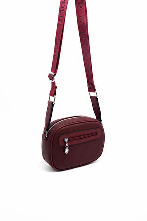 SİLVER POLO Kadın Çapraz Askılı Çanta SP 1111 PT BORDO/BORDO
