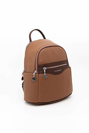 SİLVER POLO Kadın Sırt Çantası SP 1161 PT KARAMEL/KAHVE