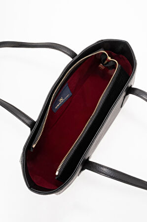 DERİCLUB Hailey Kadın Omuz Çantası SİYAH