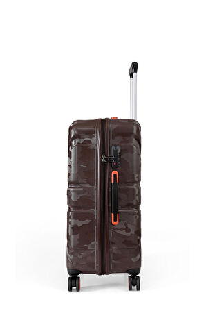 ÇÇS 5243 TROLLEY Orta Boy Valiz KAHVERENGİ