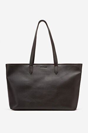 DERİCLUB Majoste Kadın Omuz Çantası KAHVERENGİ