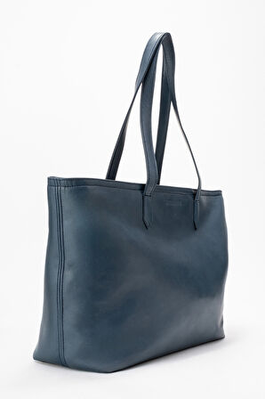 DERİCLUB Majoste Kadın Omuz Çantası MAVİ