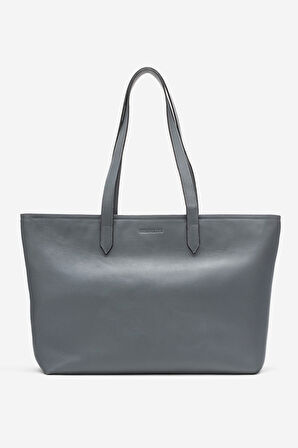 DERİCLUB Majoste Kadın Omuz Çantası GRİ