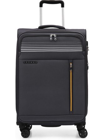 ÇAVUŞOĞLU GM22020W Kumaş Büyük Boy Valiz GRİ 