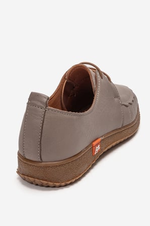 Kadın Comfort Günlük Loafer Ayakkabı Gerçek Deri PN 2084 VİZON