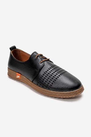 Kadın Comfort Günlük Loafer Ayakkabı Gerçek Deri PN 2087 SİYAH