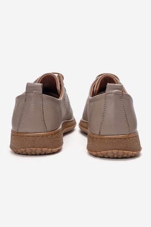 Kadın Comfort Günlük Loafer Ayakkabı Gerçek Deri PN 2005 VİZON