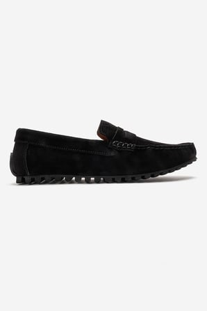 Erkek Loafer Ayakkabı Gerçek Deri MC 7341 SİYAH