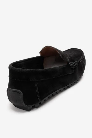 Erkek Loafer Ayakkabı Gerçek Deri MC 7341 SİYAH