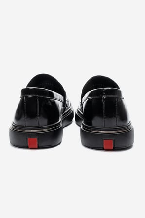 Erkek Düz Taban Loafer Ayakkabı Gerçek Deri MC 23251 SİYAH