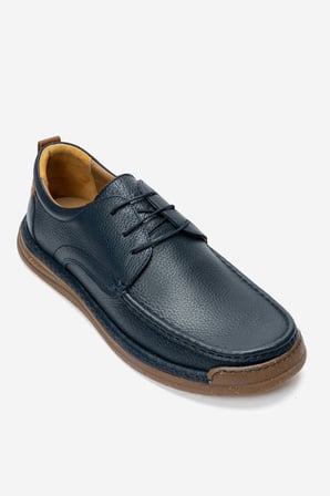 Erkek Comfort Casual Ayakkabı Gerçek Deri CR 2903 LACİVERT 