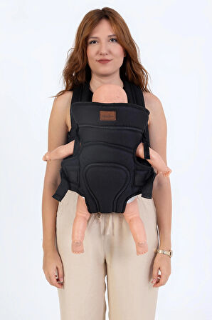Premium Lüks Bel Destekli Bebek Kanguru - Ergonomi, Kolay Kullanım ve Modern Tasarım