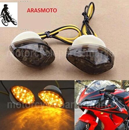 HONDA CBR 250 R GÖMME SİNYAL SETİ DUMAN SİNYAL - ARASMOTO