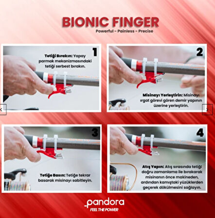 Pandora Bionic Finger Uzun Atış Aparatı