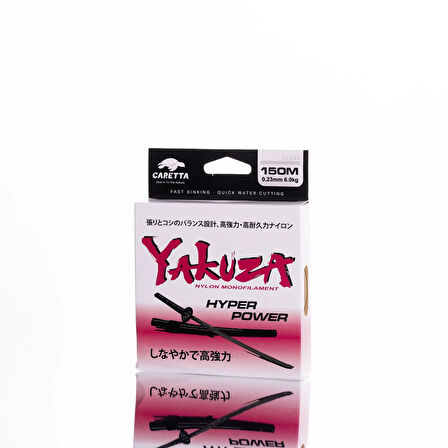 CARETTA YAKUZA 150 MT MONOFILEMENT MISINA 0.35