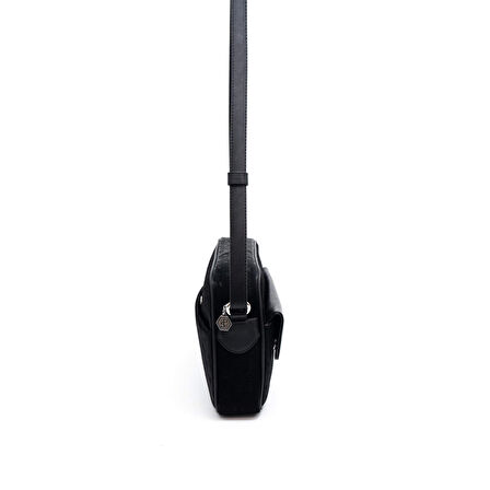 Silver Polo  Kadın Çapraz Çanta 1165-45961 SILVER POLO ÇAPRAZ BAYAN ÇANTASI M158 SİYAH-NOVA SİYAH