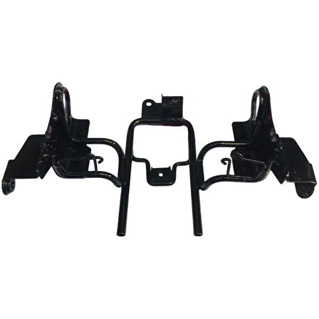 Yamaha YBR125 Far Bağlantı Braketi 2010 Uyumlu Siyah