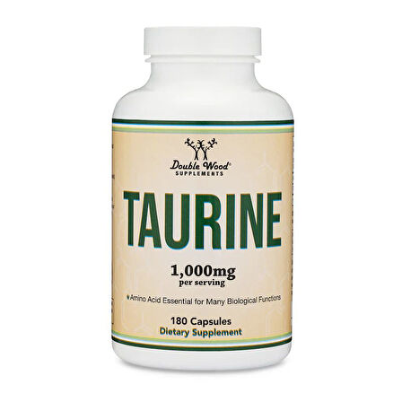 Taurine 1000 mg 180 Kapsül